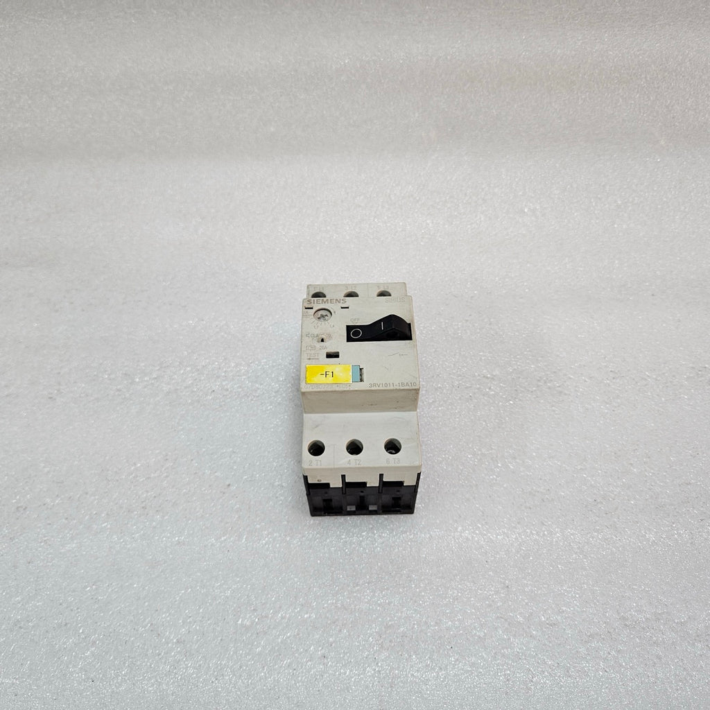 SIEMENS SIRIUS 3RV1011-1BA10 MOTOR PROTECTION CIRCUIT BREAKER MPCB 1.4–2A CLASS
