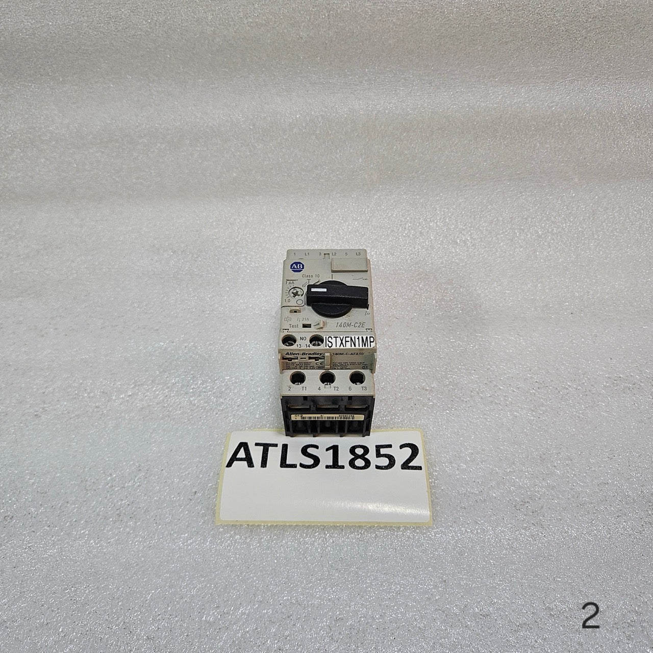 ALLEN-BRADLEY 140M-C2E-B16 MOTOR PROTECTION CIRCUIT BREAKER 1.0–1.6A CLASS 10 MA