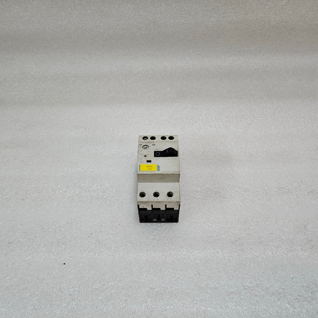SIEMENS SIRIUS 3RV1011-0FA10 MOTOR PROTECTION CIRCUIT BREAKER MPCB 0.35–0.50A CL