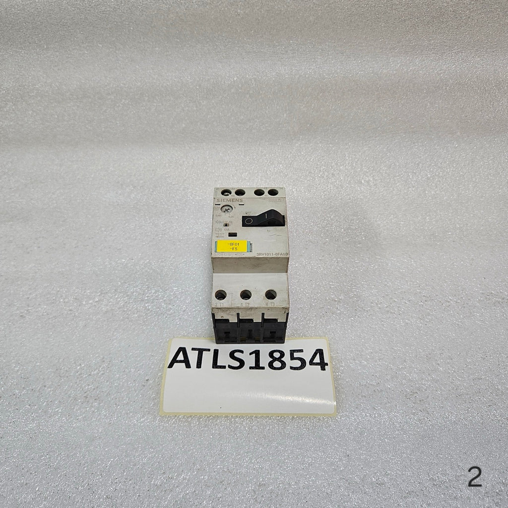 SIEMENS SIRIUS 3RV1011-0FA10 MOTOR PROTECTION CIRCUIT BREAKER MPCB 0.35–0.50A CL