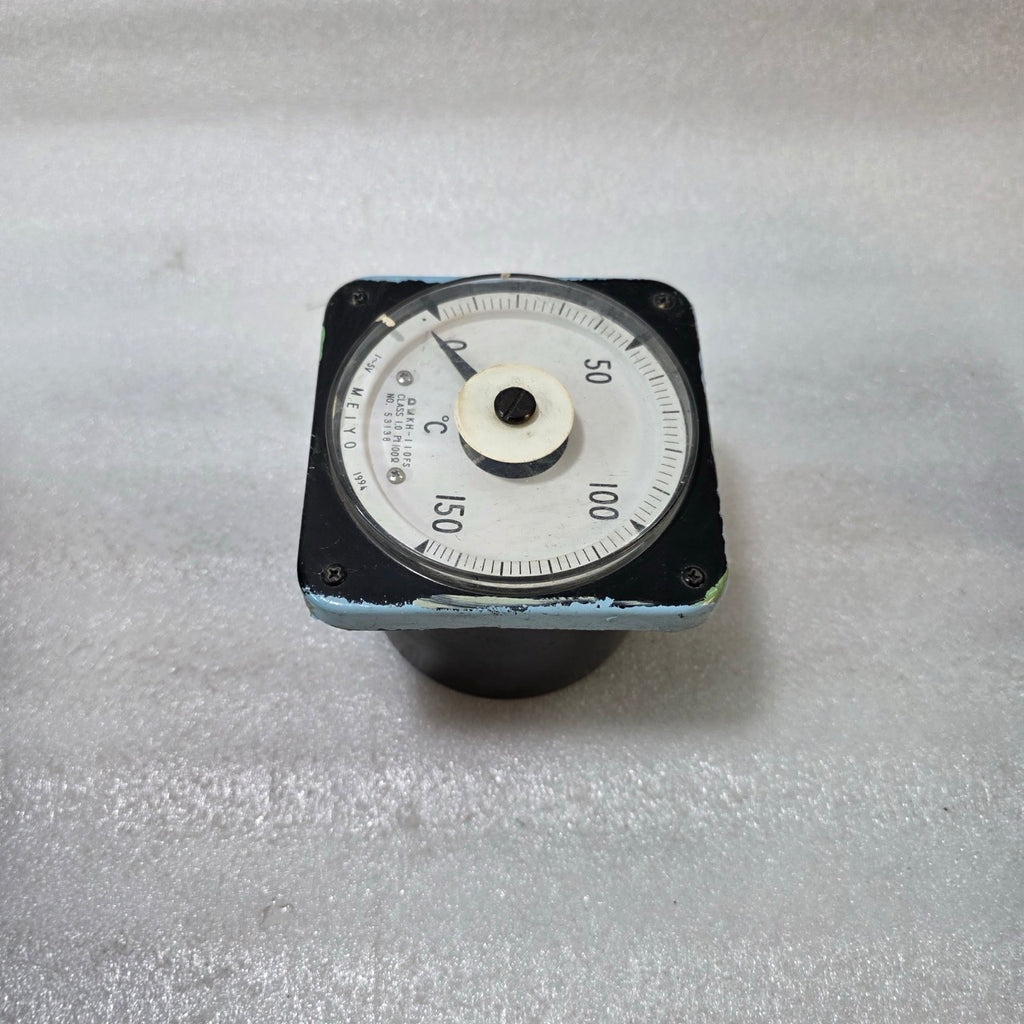 MEIYO MKH-110FS ANALOG TEMPERATURE PANEL METER 0–150°C PT100 INDUSTRIAL GAUGE