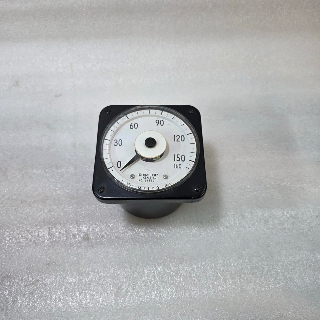 MEIYO MKH-110FA ANALOG TEMPERATURE PANEL METER 0–160°C 4–20MA INDUSTRIAL GAUGE
