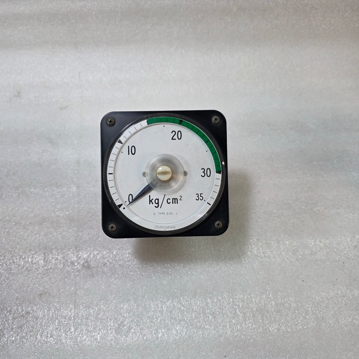 YOKOGAWA TYPE 2101 ANALOG PRESSURE INDICATOR 0–35 KG/CM² PANEL METER 4–20MA