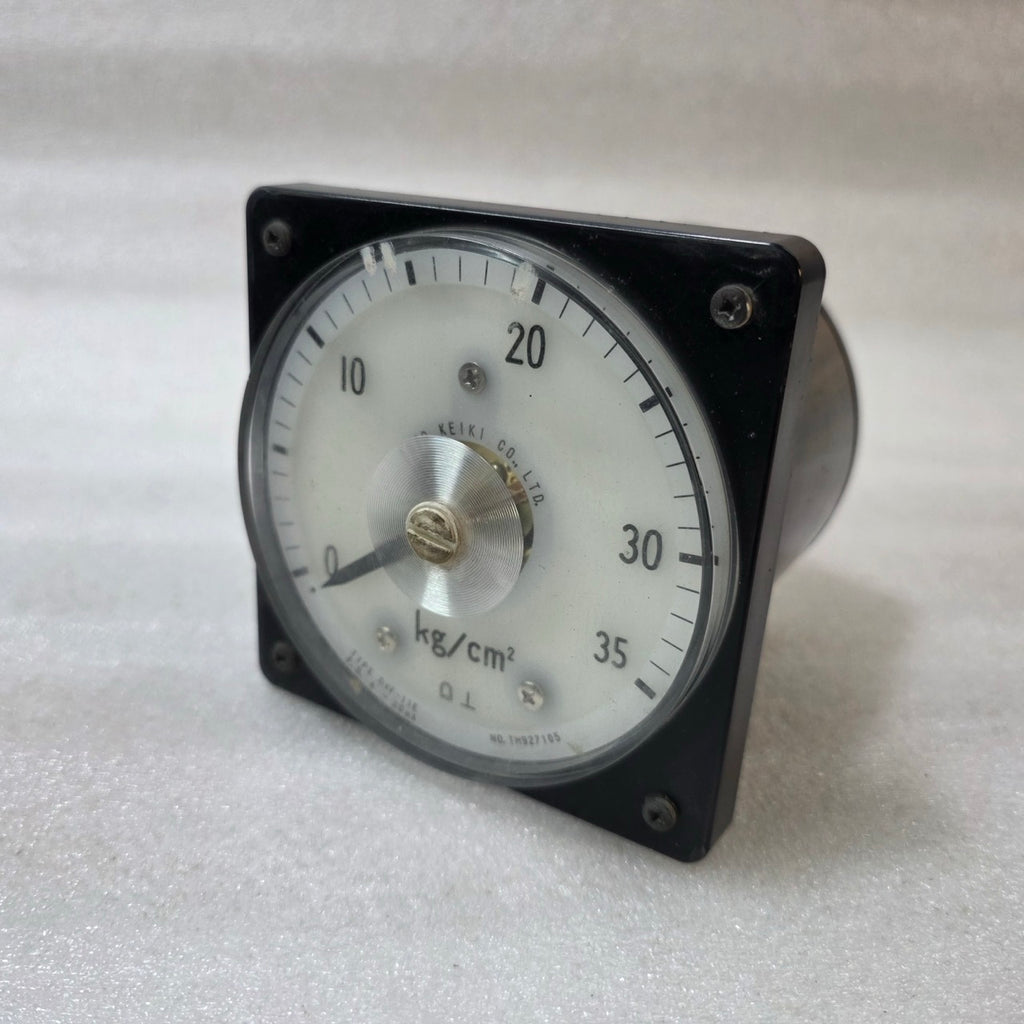 NKS KEIKI DVF-11E ANALOG PANEL PRESSURE INDICATOR 0–35 KG/CM² | 4–20 MA