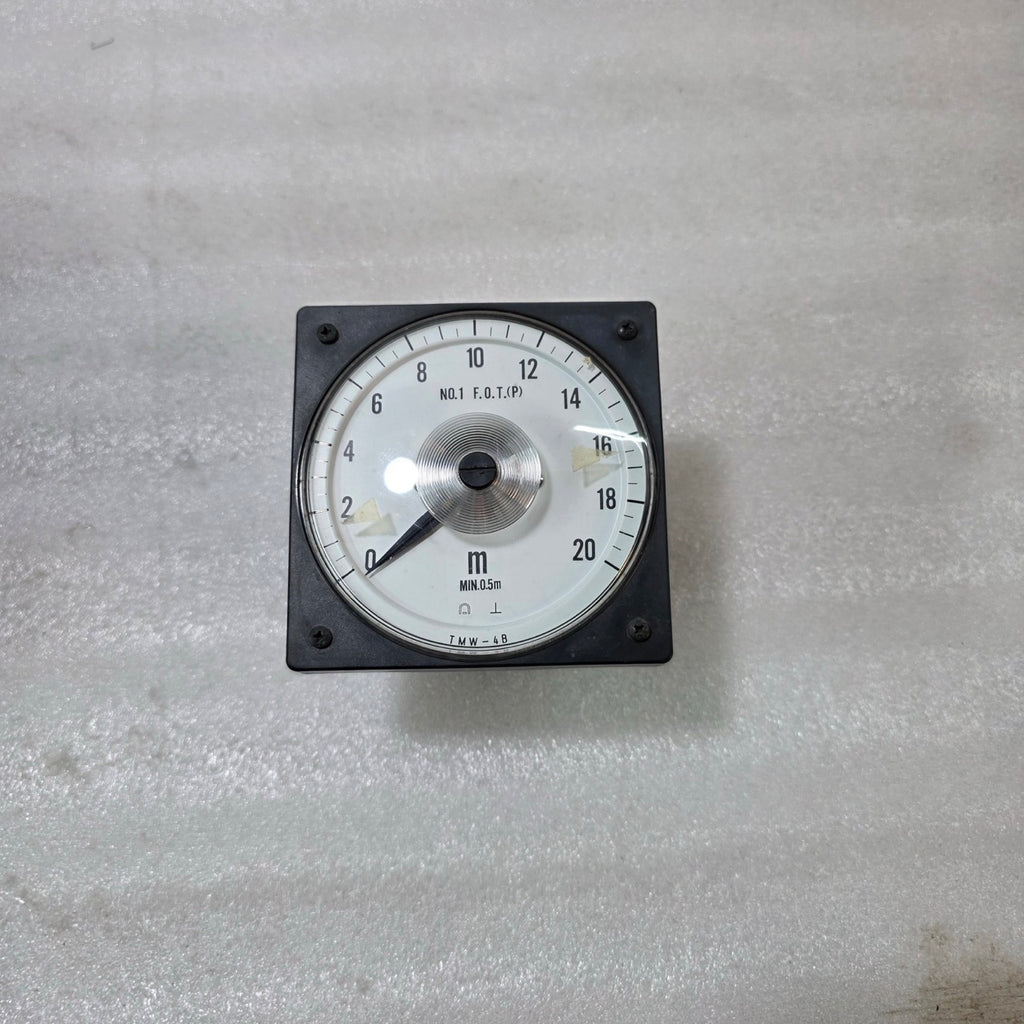 TSURUGA ELECTRIC TMW-4B ANALOG PANEL METER – 0–20 M INDICATOR (DC 4–20 MA INPUT)