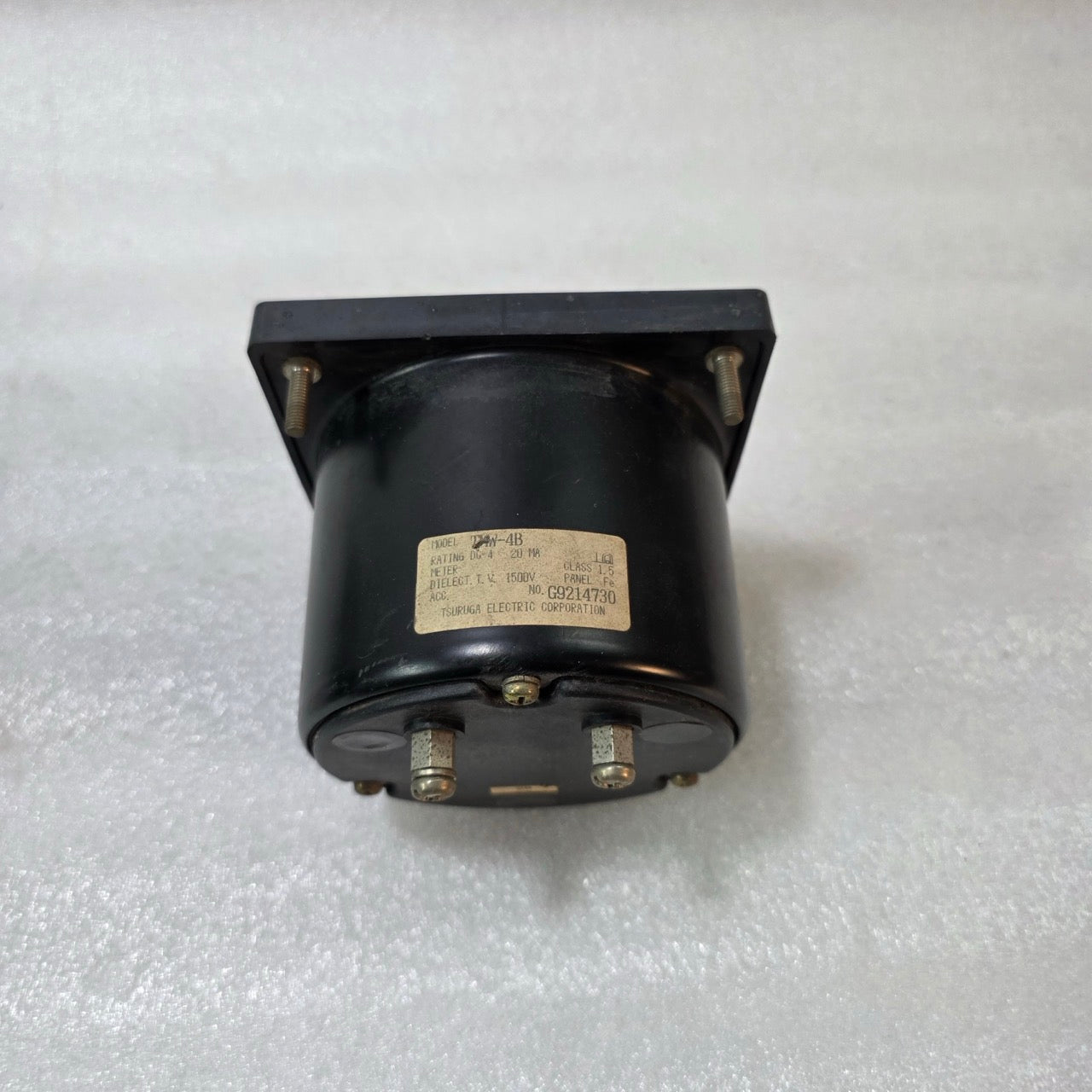 TSURUGA ELECTRIC TMW-4B ANALOG PANEL METER – 0–20 M INDICATOR (DC 4–20 MA INPUT)