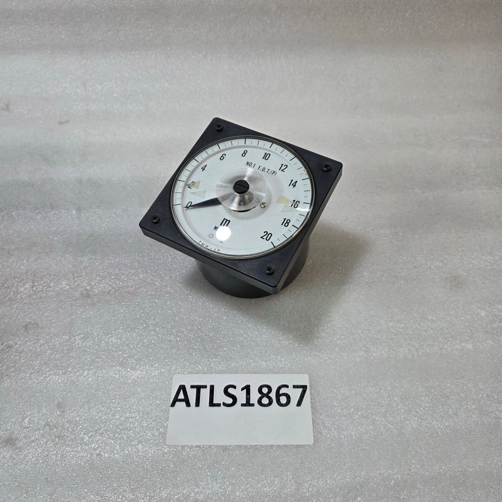 TSURUGA ELECTRIC TMW-4B ANALOG PANEL METER – 0–20 M INDICATOR (DC 4–20 MA INPUT)