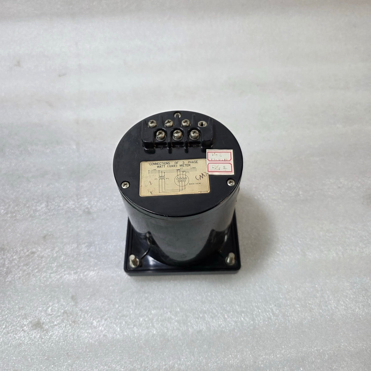 TOYO KEIKI EVF-11N ANALOG KILOWATT METER 0–4500 KW 3-PHASE POWER PANEL METER 115