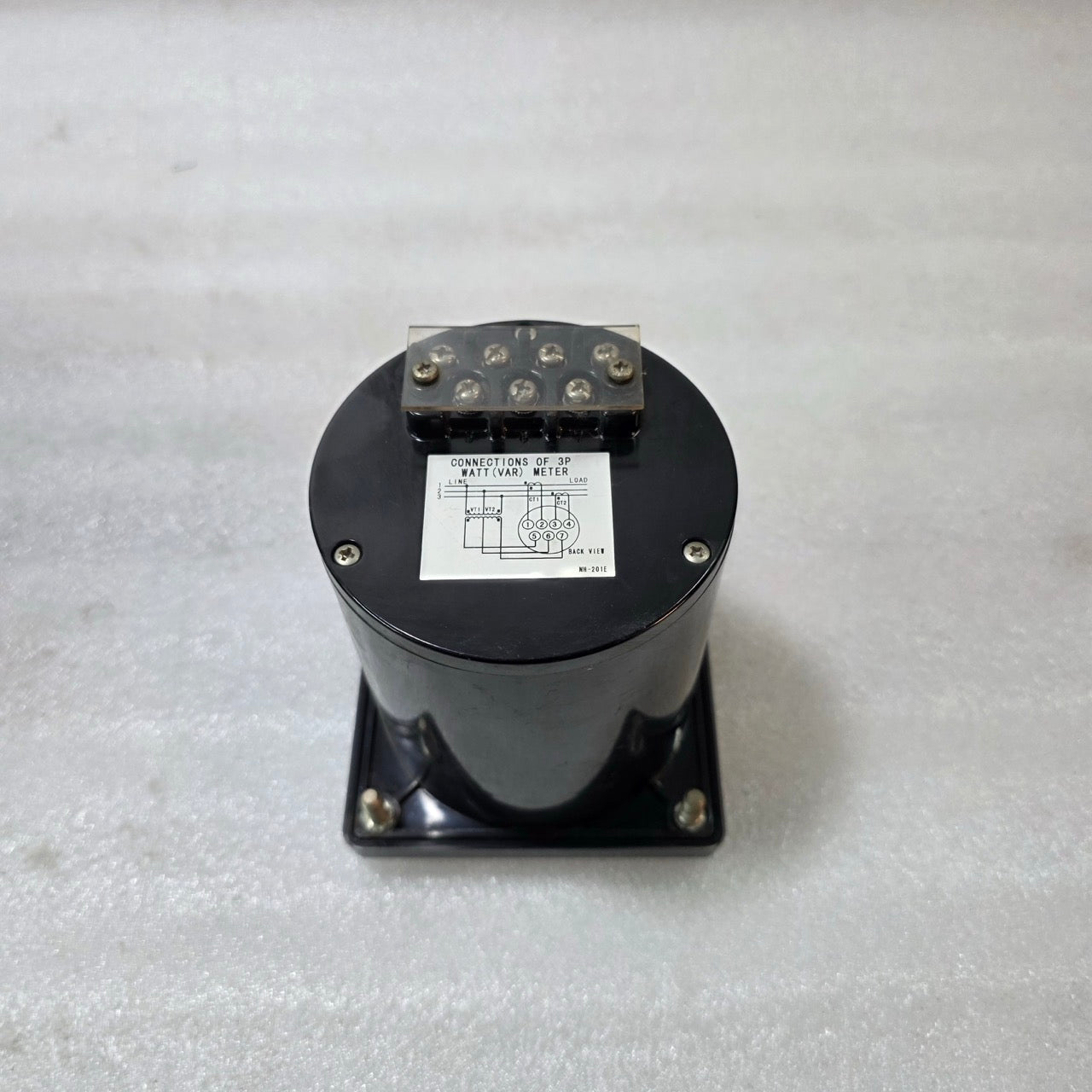 TOYO KEIKI EVF-11N ANALOG KILOWATT PANEL METER 0–1350 KW VT 460/115V CT 2000/ 5A