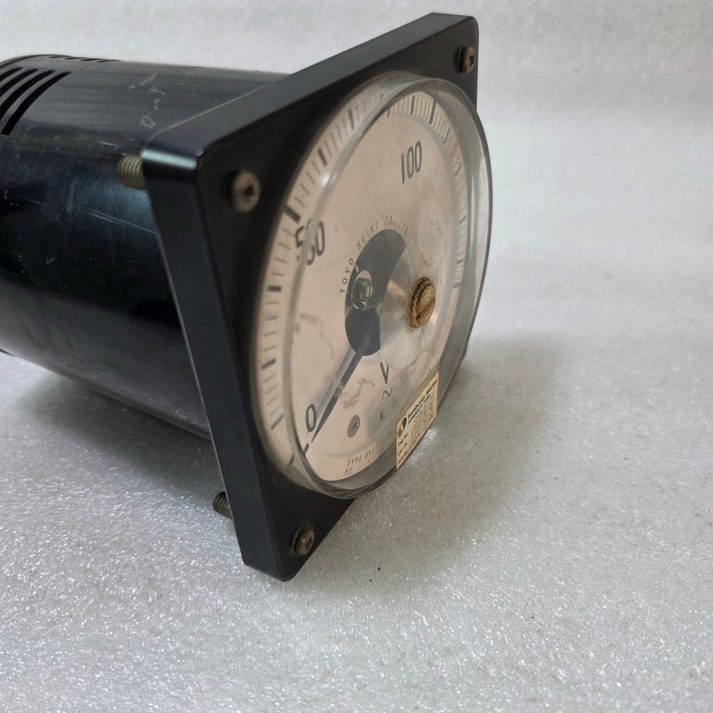 TOYO KEIKI AVF-11 AC VOLTMETER 0–150V ANALOG PANEL METER CLASS 1.5 JIS C1102