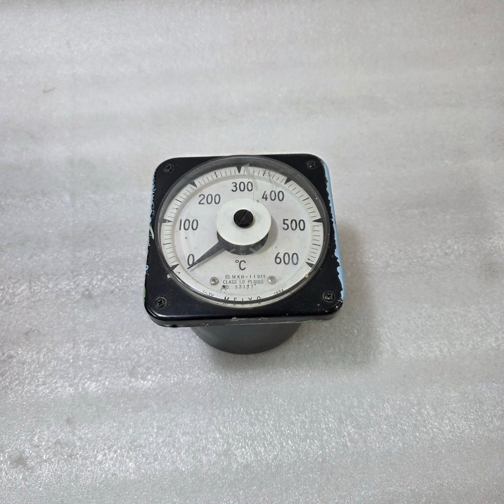 MEIYO MKH-110FS ANALOG TEMPERATURE METER 0–600°C PANEL THERMOMETER | CLASS 1.0 |