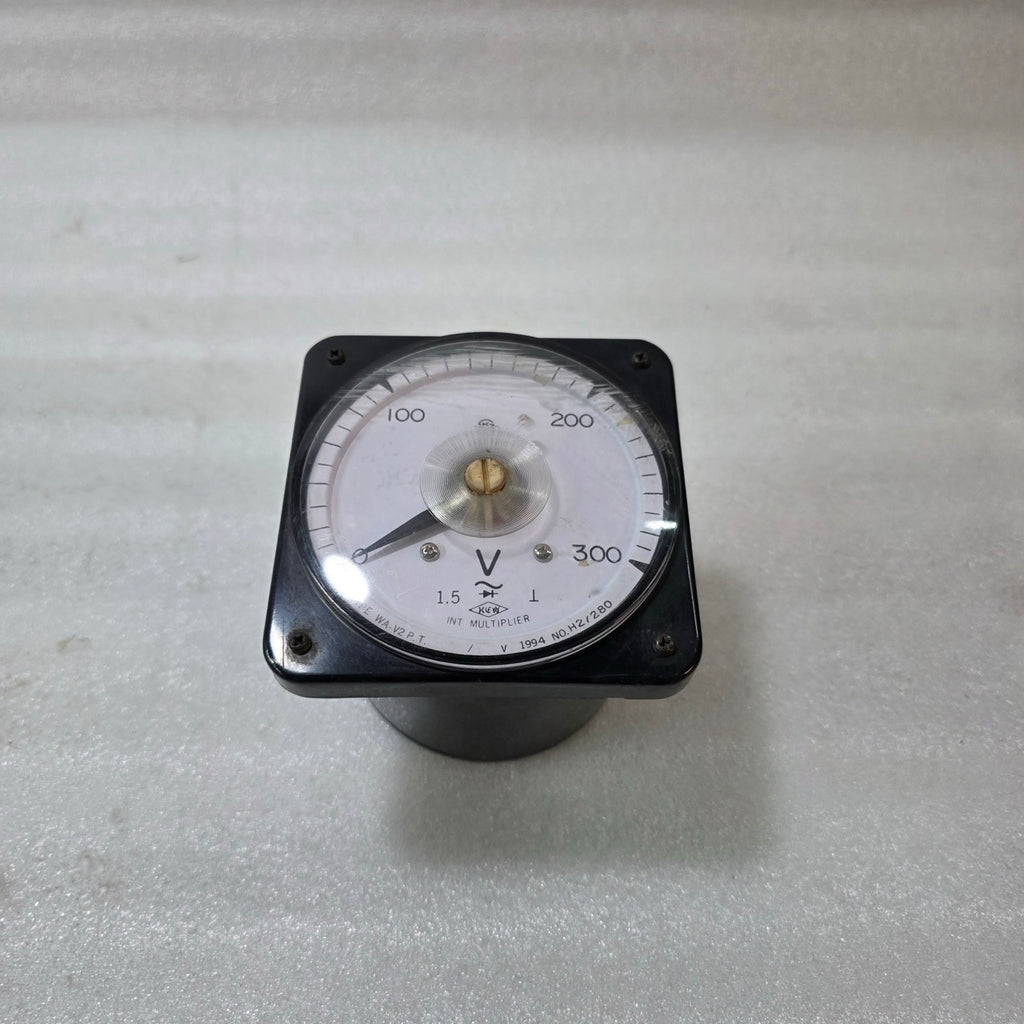 KYONGBO ELECTRIC WA-V2 P.T AC VOLTMETER 0-300V PANEL METER | CLASS 1.5 | 60HZ AN