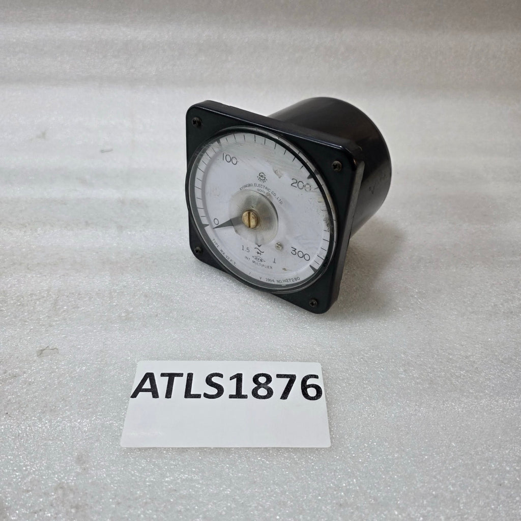 KYONGBO ELECTRIC WA-V2 P.T AC VOLTMETER 0-300V PANEL METER | CLASS 1.5 | 60HZ AN