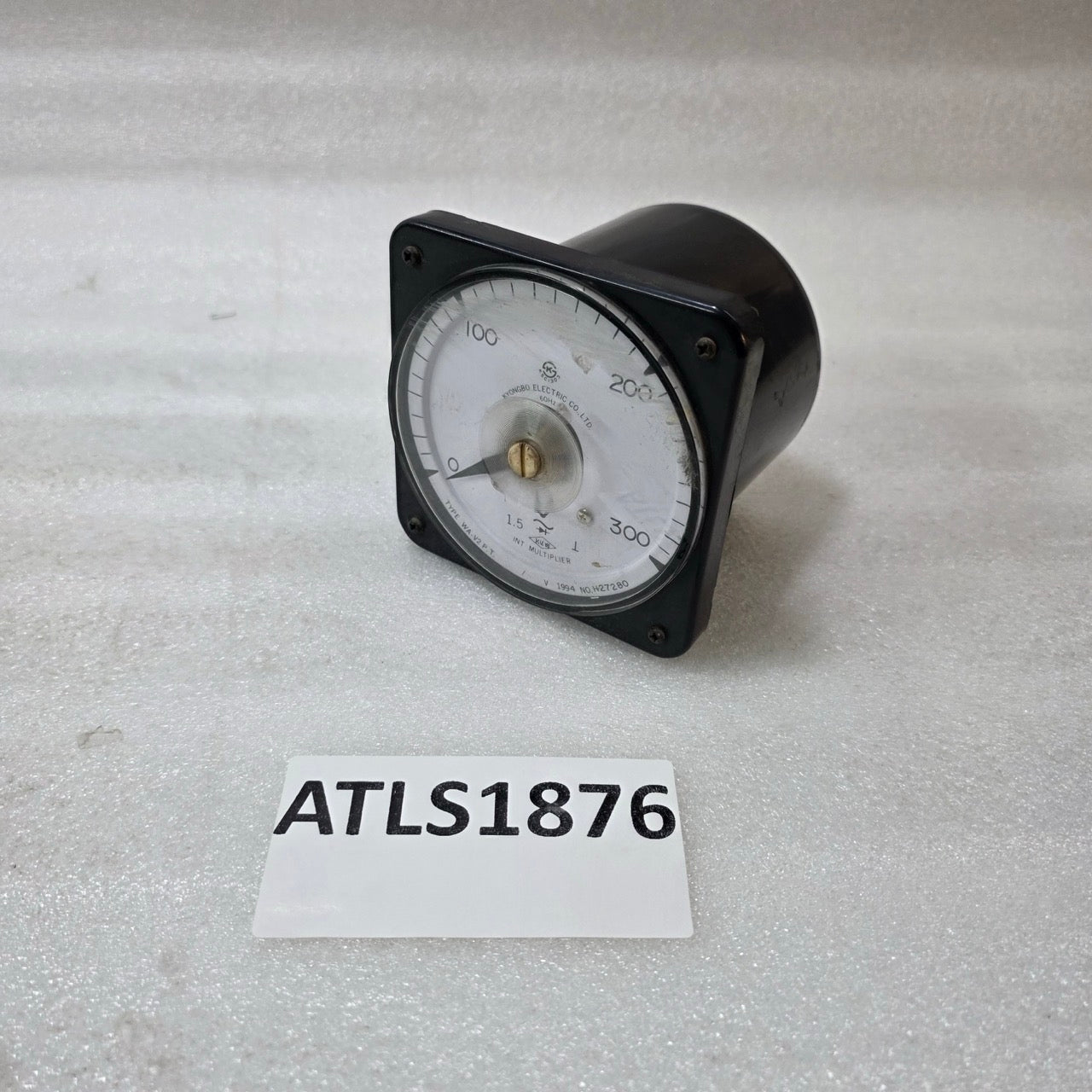 KYONGBO ELECTRIC WA-V2 P.T AC VOLTMETER 0-300V PANEL METER | CLASS 1.5 | 60HZ AN