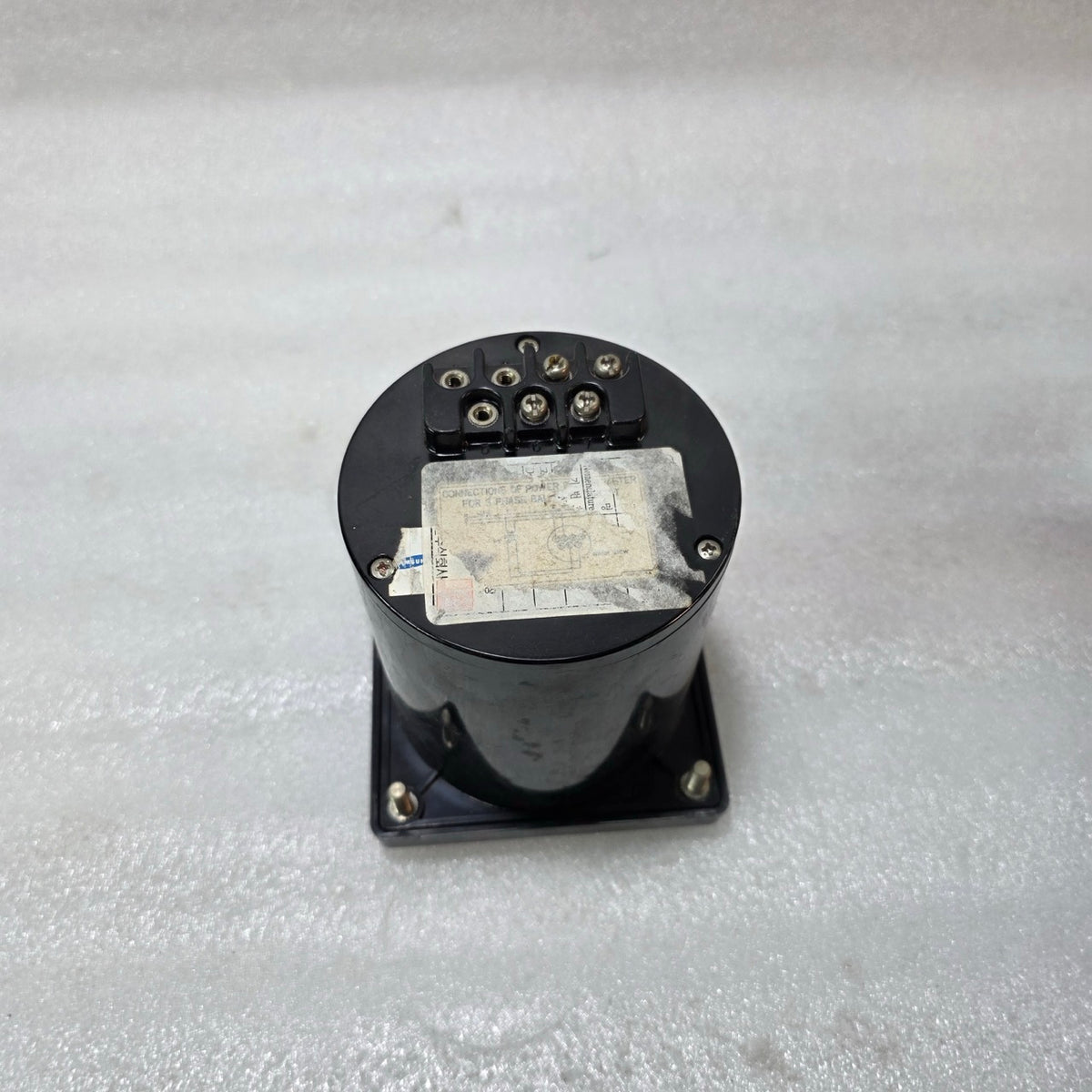 TOYO KEIKI UVF-11N POWER FACTOR METER COSΦ LEAD/LAG PANEL METER | JIS C1102 | 11