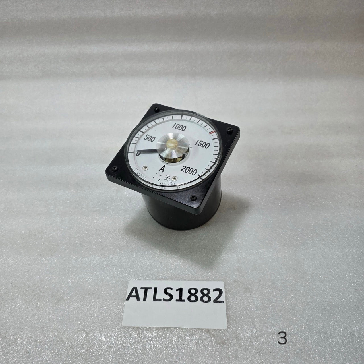 TOYO KEIKI SEVF-11 ANALOG AC AMMETER 0–2000A PANEL METER | CT 2000/5A