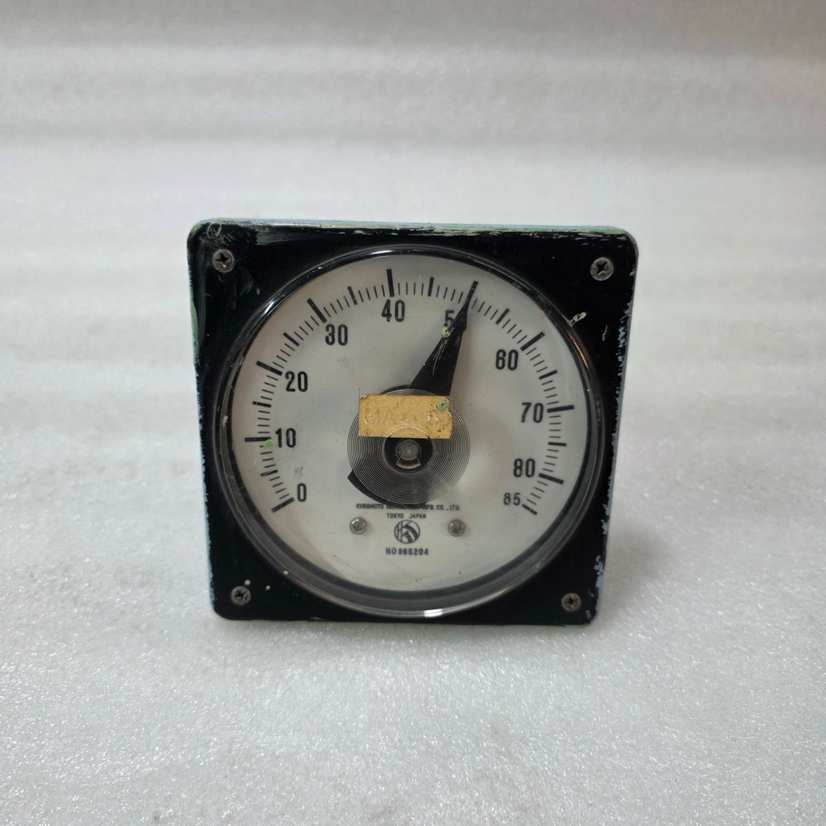 TAMAGAWA SEIKI TS20N11E11 SYNCHRO INDICATOR GAUGE 0–85 PANEL METER 100/110V 50/6