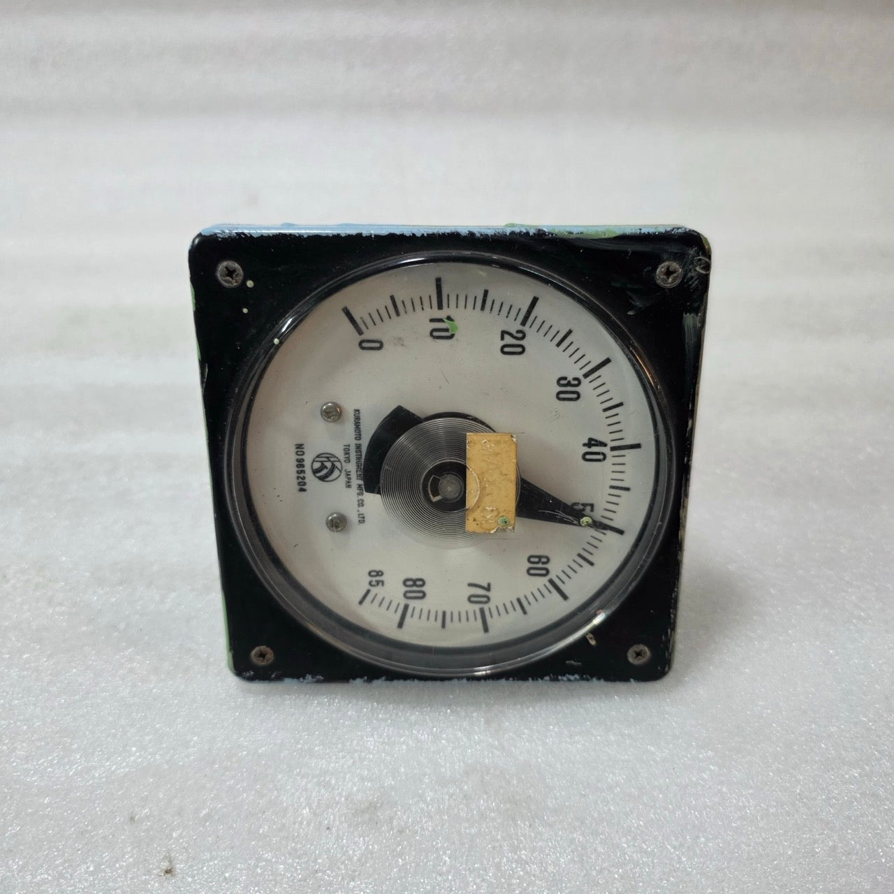 TAMAGAWA SEIKI TS20N11E11 SYNCHRO INDICATOR GAUGE 0–85 PANEL METER 100/110V 50/6