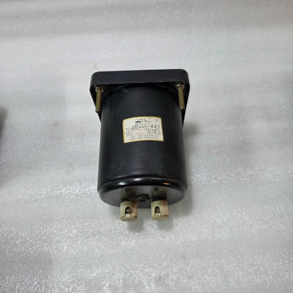 SHANGHAI ZI YI MARINE 45L1-V ANALOG VOLTMETER PANEL METER 0–600V | CLASS 2.5