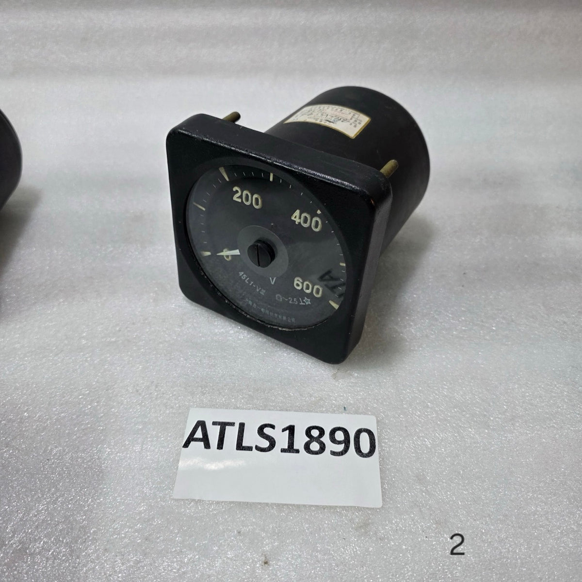 SHANGHAI ZI YI MARINE 45L1-V ANALOG VOLTMETER PANEL METER 0–600V | CLASS 2.5