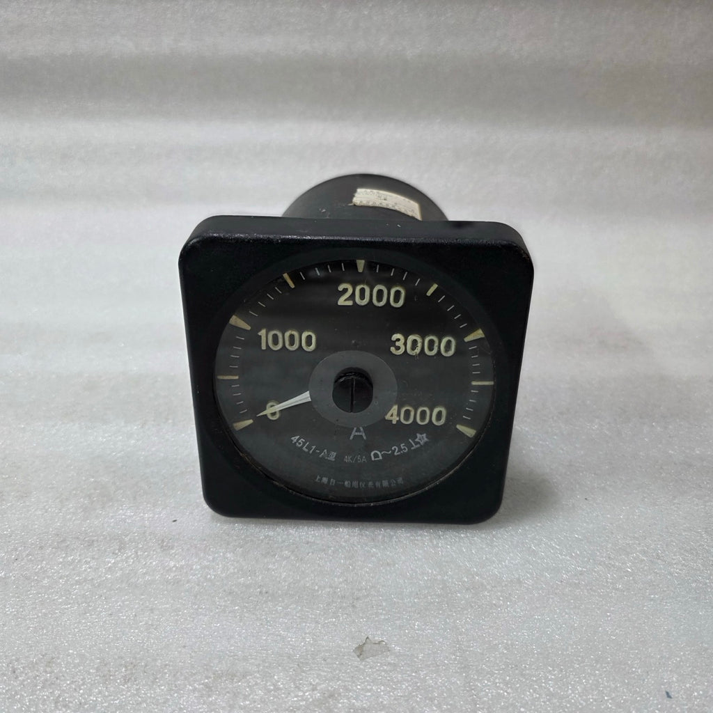 SHANGHAI ZI YI MARINE 45L1-A ANALOG AMMETER 0–4000A PANEL METER 4KV/5A INDUSTRIA