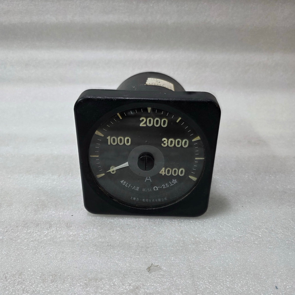 SHANGHAI ZI YI MARINE 45L1-A ANALOG AMMETER 0–4000A PANEL METER 4KV/5A INDUSTRIA
