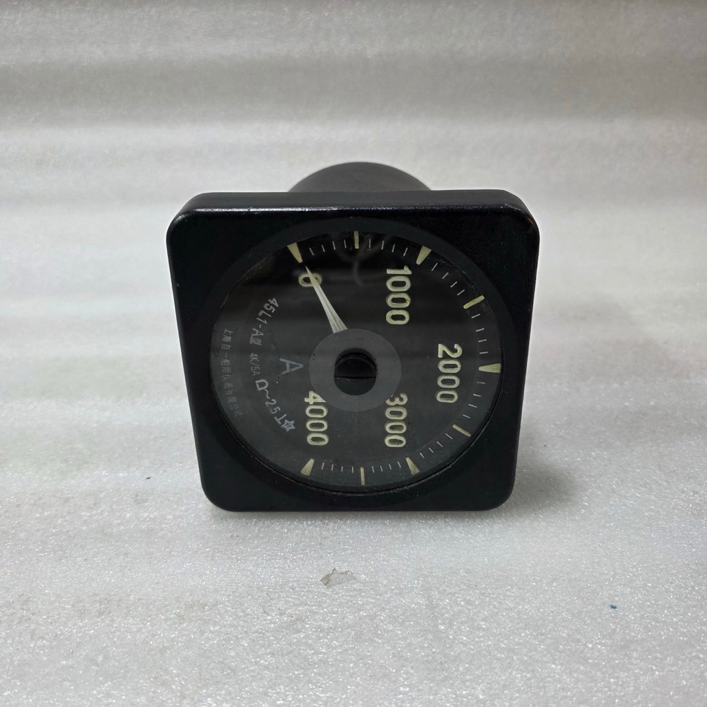 SHANGHAI ZI YI MARINE 45L1-A ANALOG AMMETER 0–4000A PANEL METER 4KV/5A INDUSTRIA