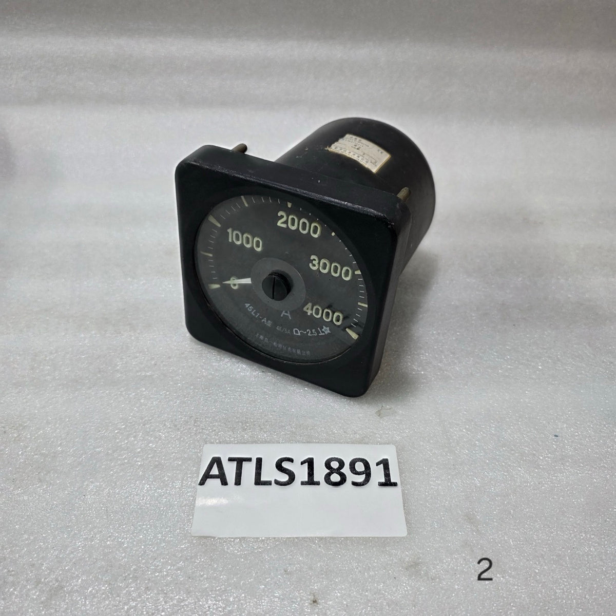 SHANGHAI ZI YI MARINE 45L1-A ANALOG AMMETER 0–4000A PANEL METER 4KV/5A INDUSTRIA