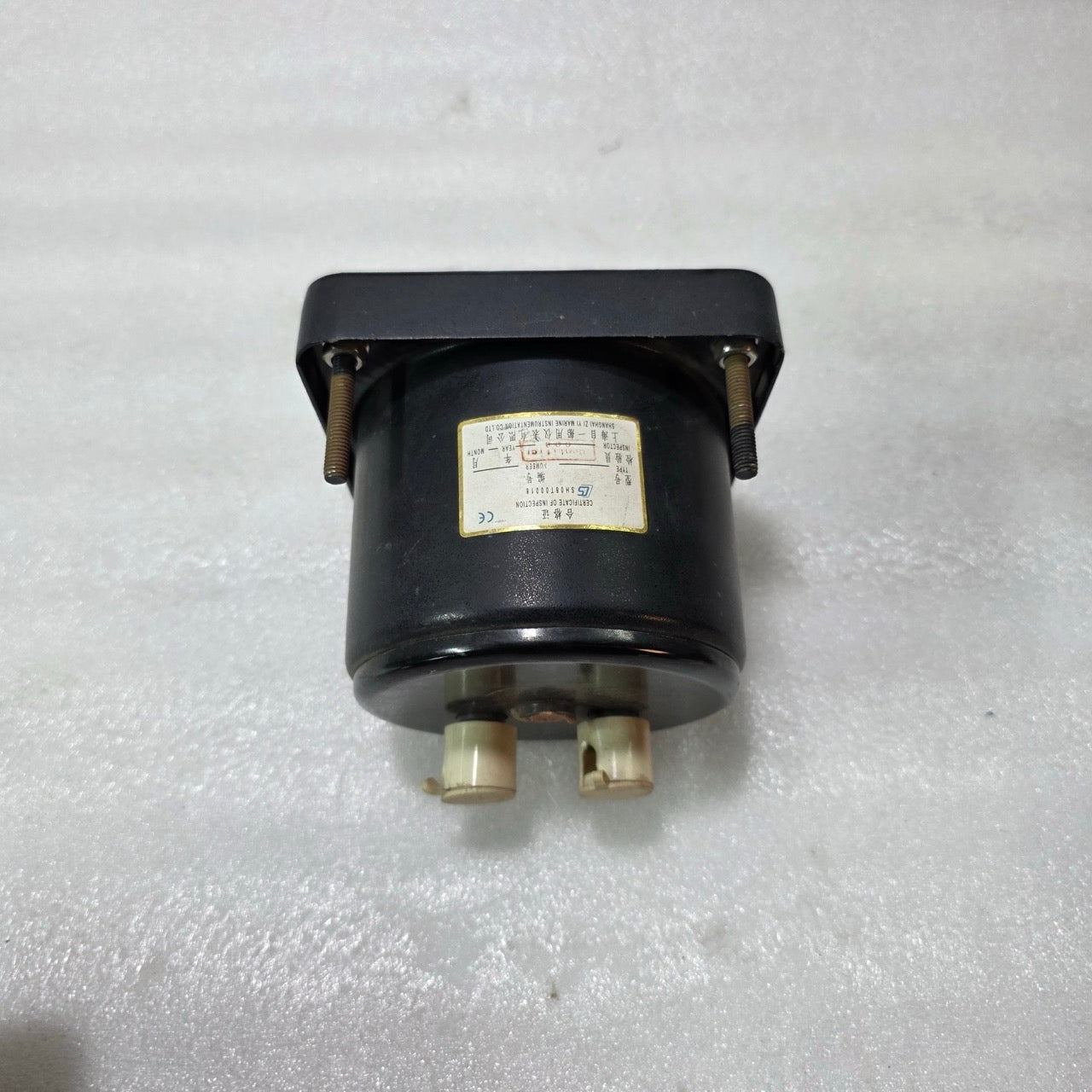 SHANGHAI ZI YI MARINE 45C3-V ANALOG KA METER 0–3KA PANEL GAUGE 10V CLASS 1.5 IND