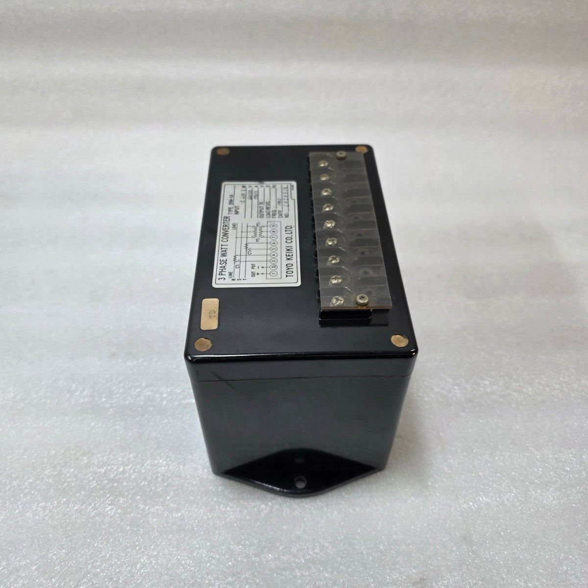 TOYO KEIKI ERM-5A THREE PHASE WATT CONVERTER ±600KW POWER TRANSDUCER 660/110V 75