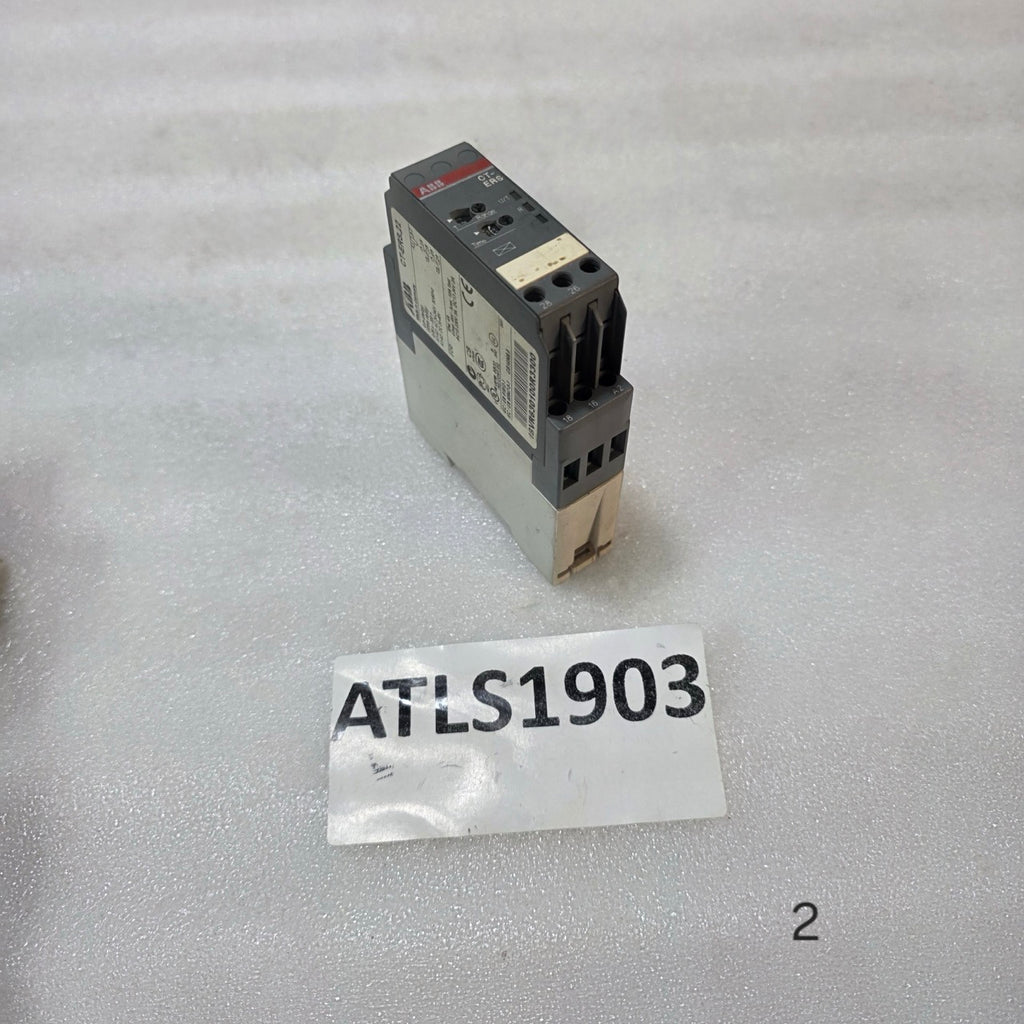 ABB CT-ERS.22 ON-DELAY TIME RELAY 0.05S–300H 24-240V AC/DC 1SVR630100R3300