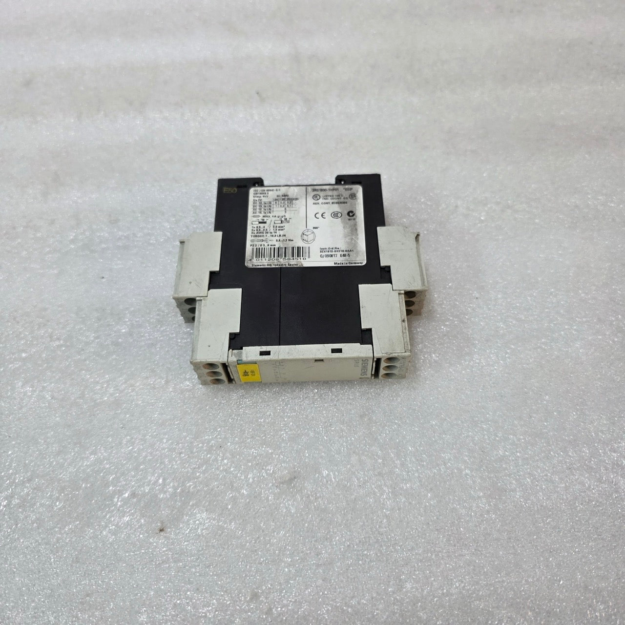 SIEMENS SIRIUS 3RS1800-1HP01 MONITORING RELAY 24–240 V AC/DC