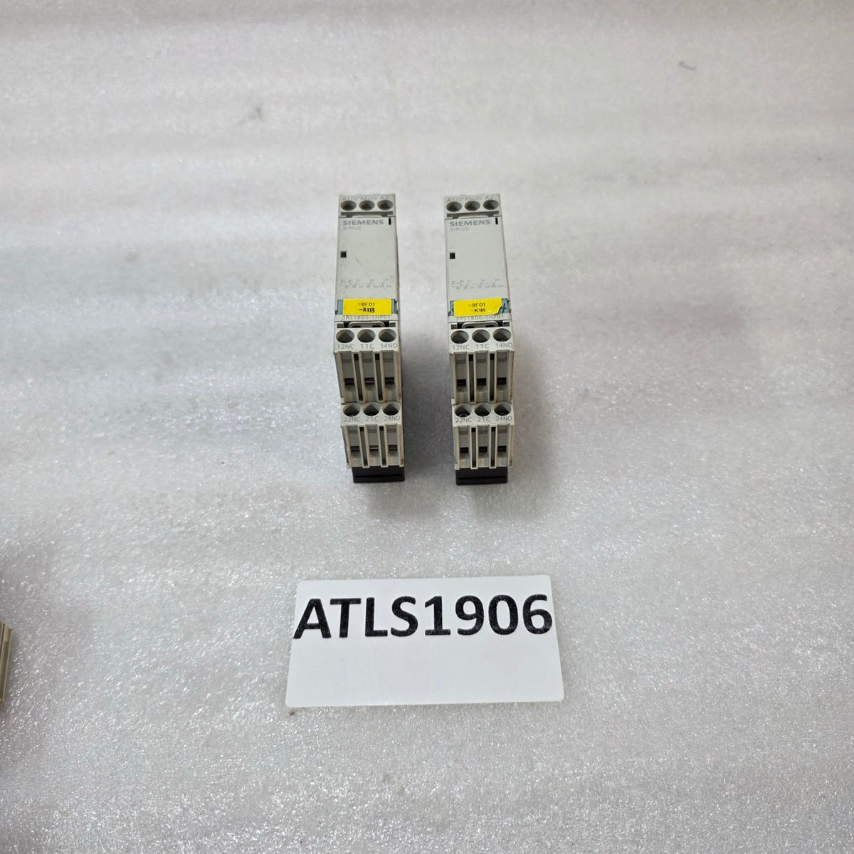 SIEMENS SIRIUS 3RS1800-1HP01 MONITORING RELAY 24–240 V AC/DC