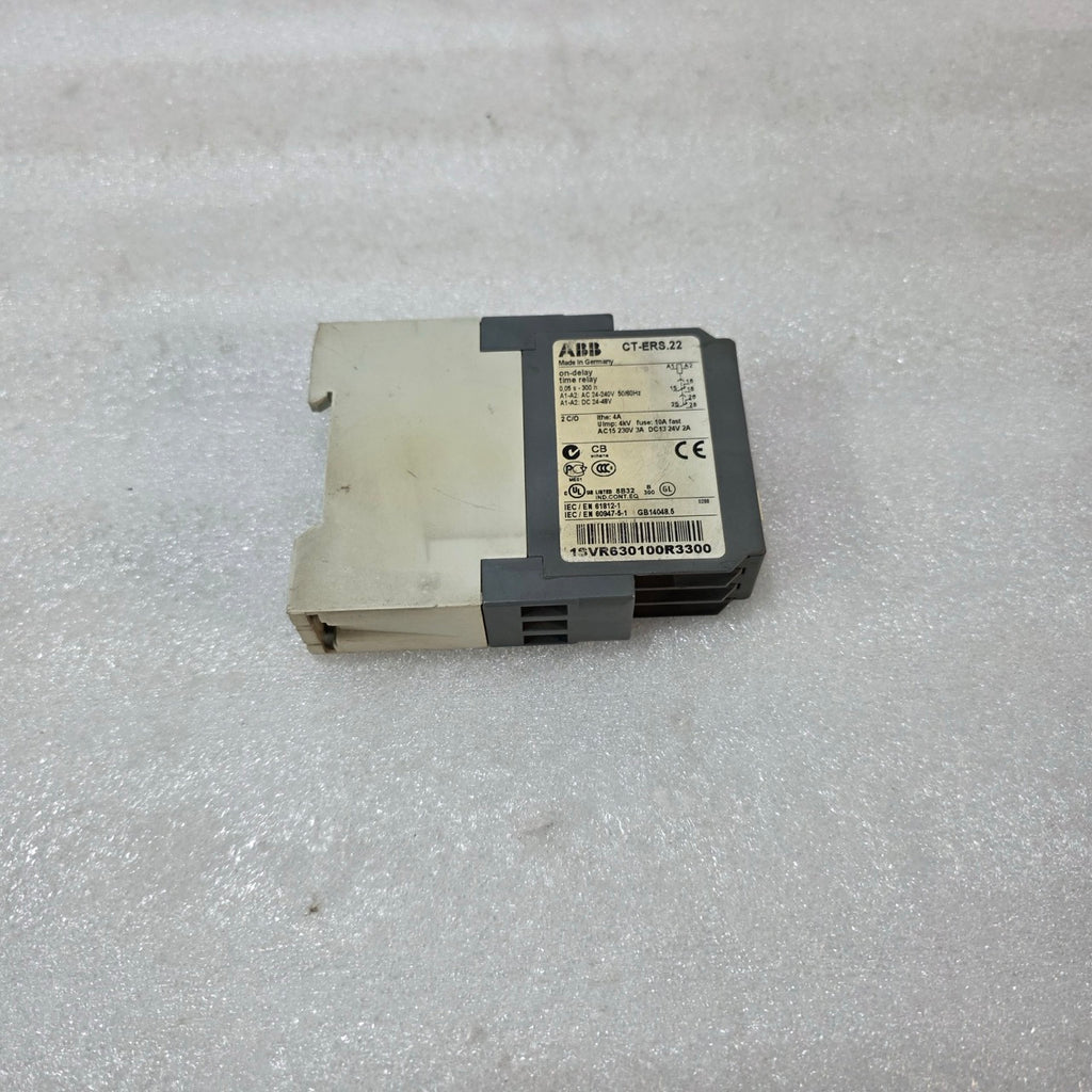 ABB CT-ERS.22 ON-DELAY TIME RELAY 1SVR630100R3300