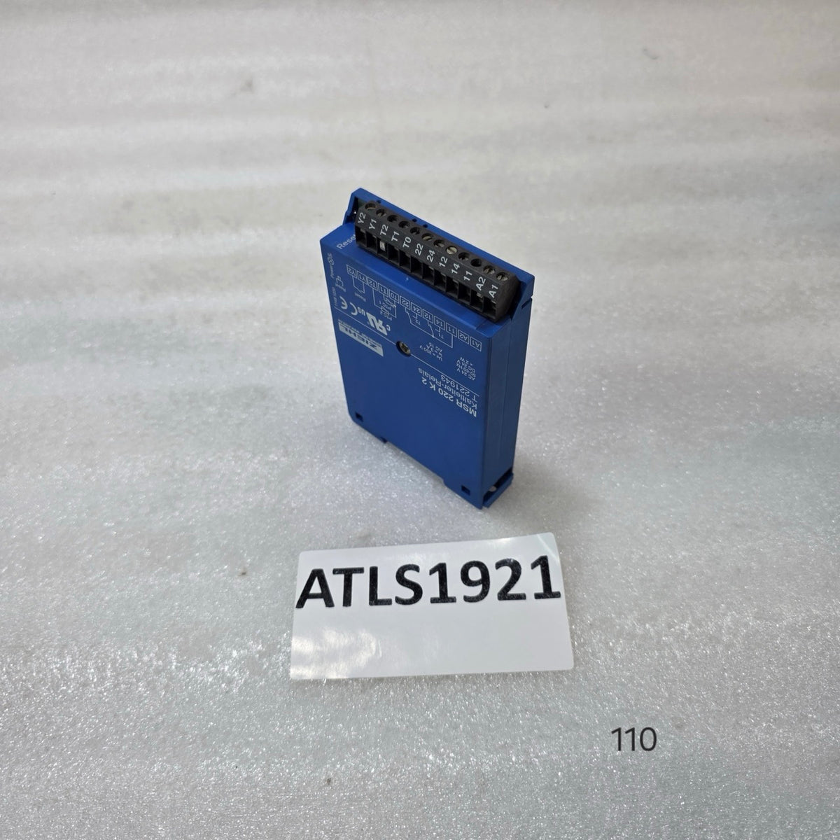 ZIEHL MSR 220 K2 PTC THERMISTOR MOTOR PROTECTION RELAY – 24V AC/DC | T 221943