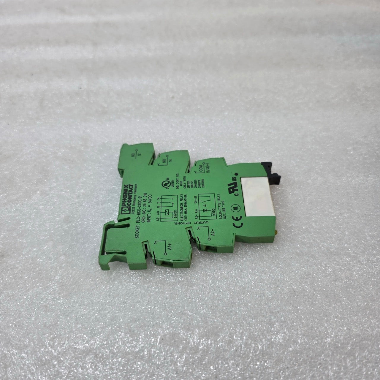 12 UNIT X PHOENIX CONTACT PLC-BSC-24DC/21 INTERFACE MODULE 2966016 LOT OF 12 PC