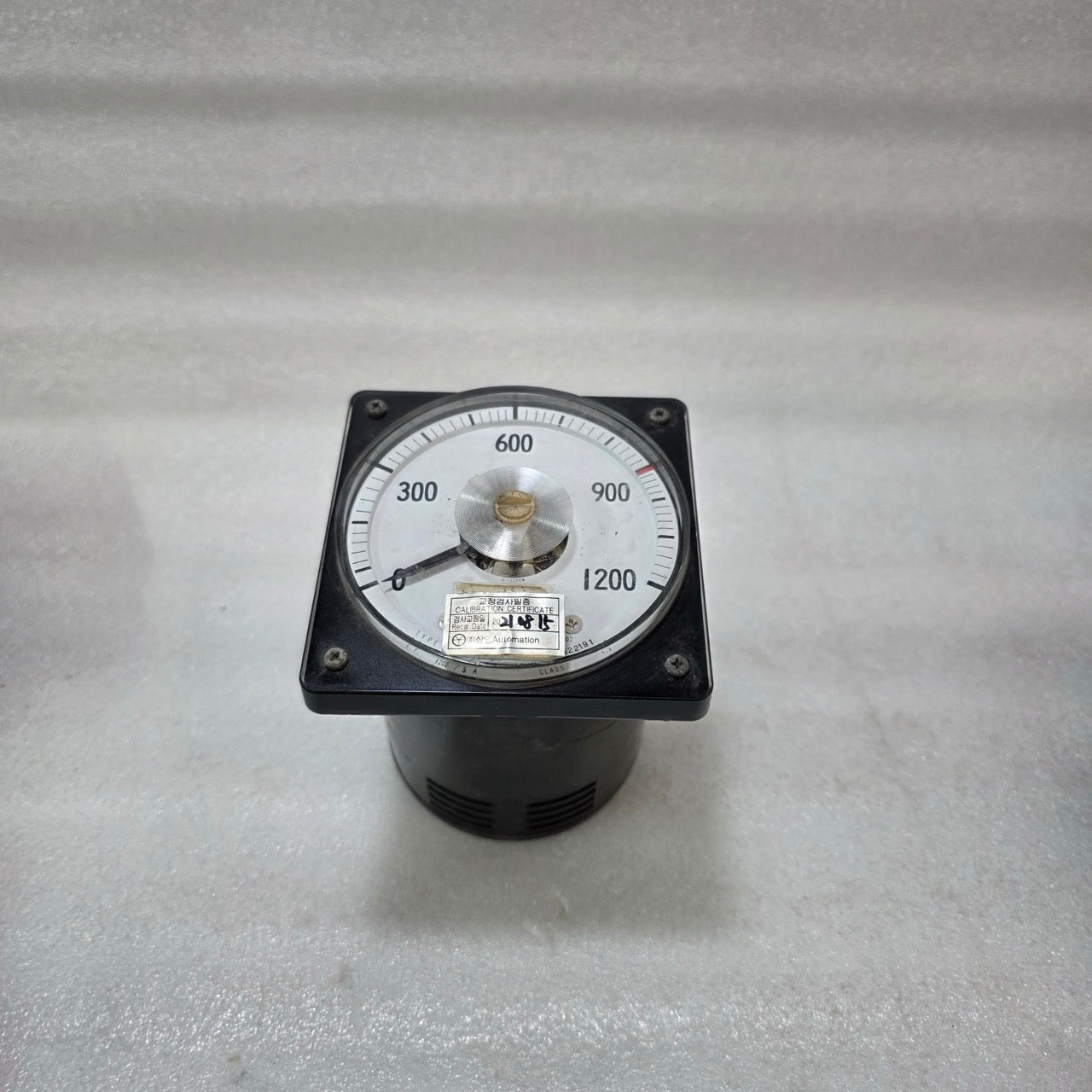 TOYO KEIKI AVF-11 PANEL METER CT 1200/5A ANALOG AMMETER  AC CURRENT METER