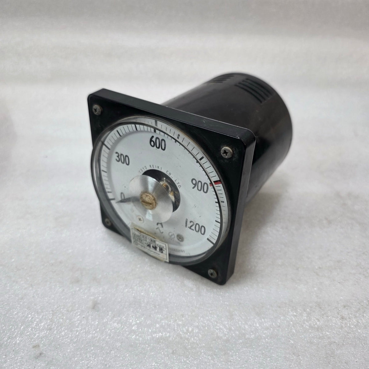 TOYO KEIKI AVF-11 PANEL METER CT 1200/5A ANALOG AMMETER  AC CURRENT METER