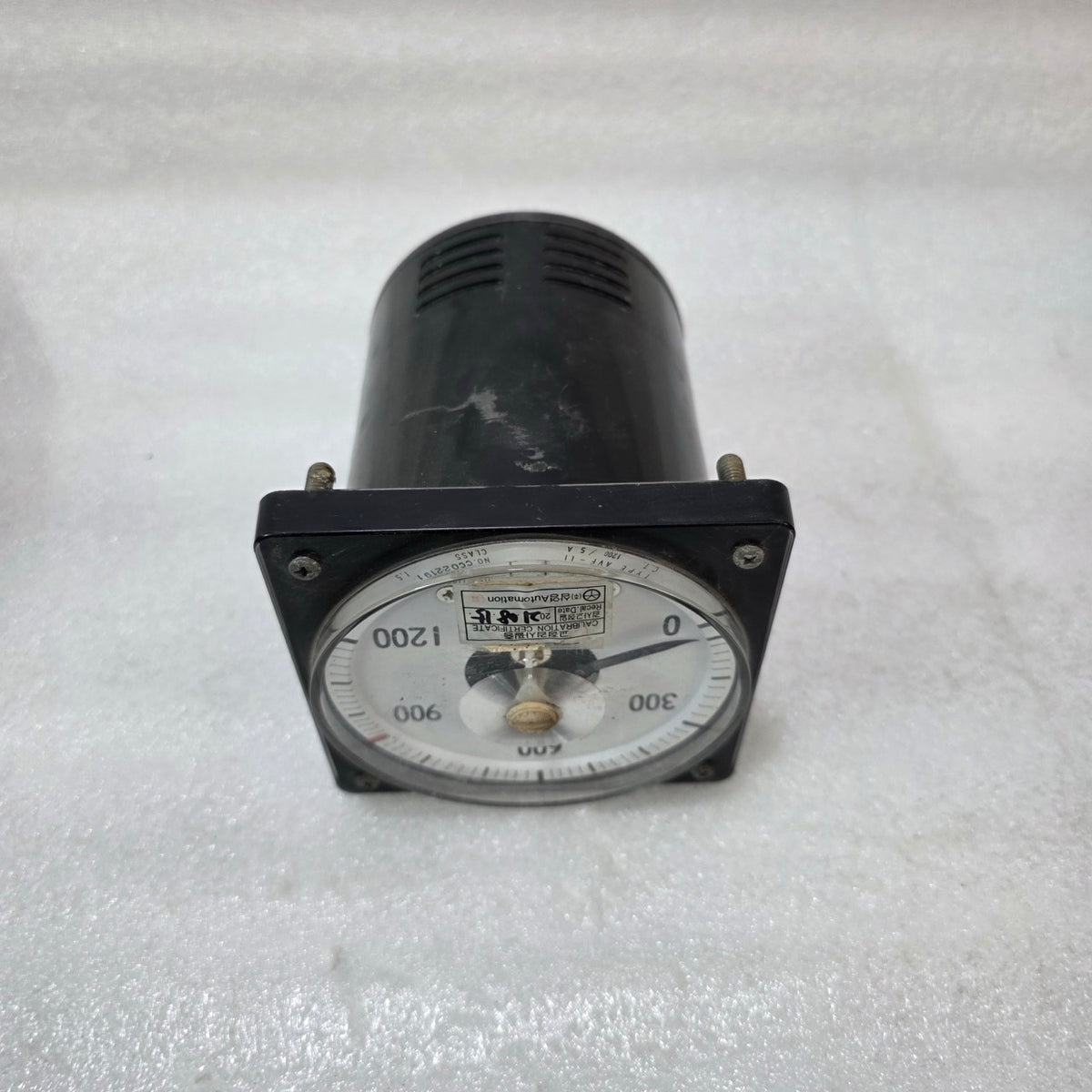 TOYO KEIKI AVF-11 PANEL METER CT 1200/5A ANALOG AMMETER  AC CURRENT METER
