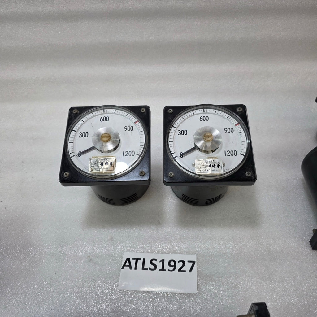 TOYO KEIKI AVF-11 PANEL METER CT 1200/5A ANALOG AMMETER  AC CURRENT METER
