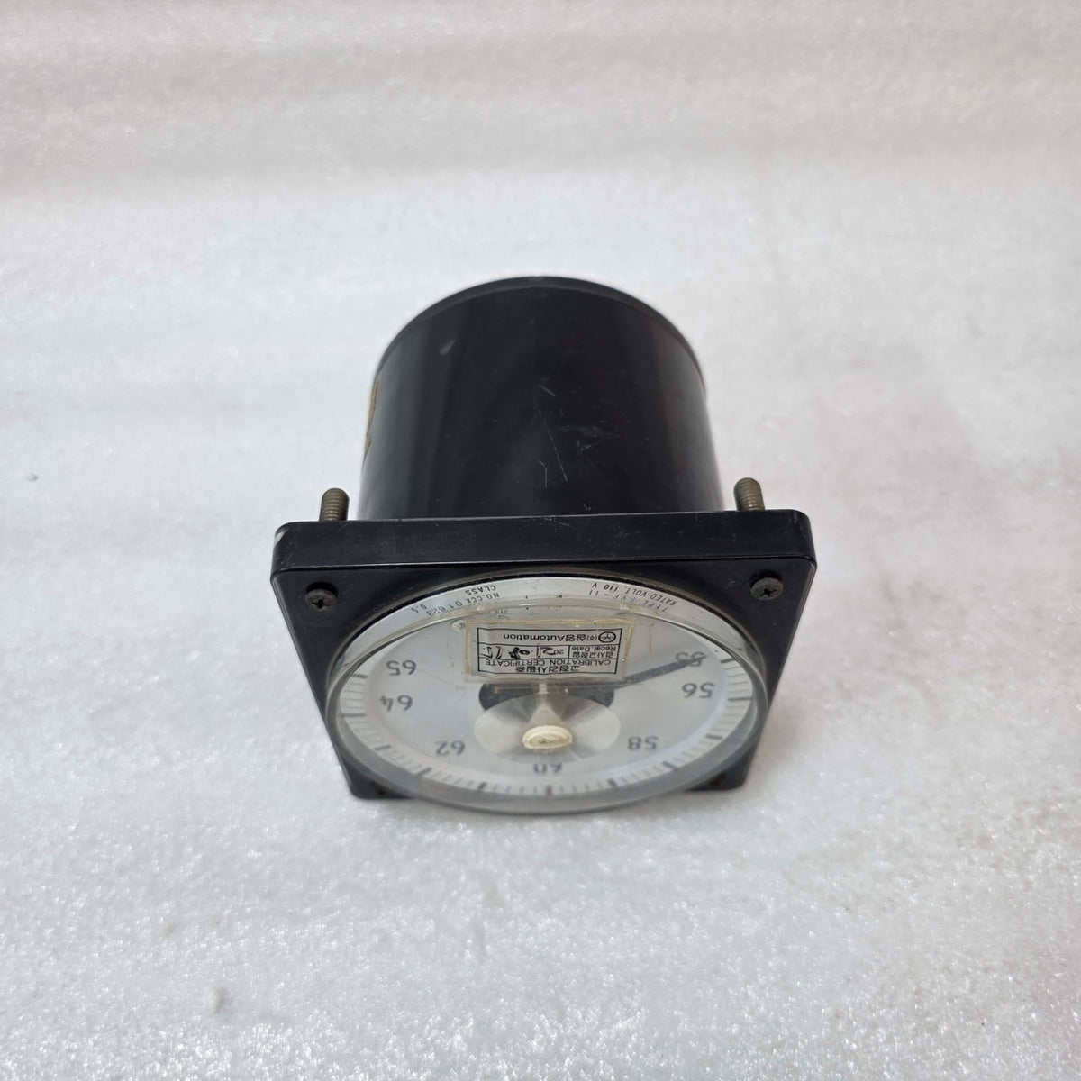 TOYO KEIKI FVF-11 55–65 HZ ANALOG FREQUENCY METER 110V CLASS 0.5