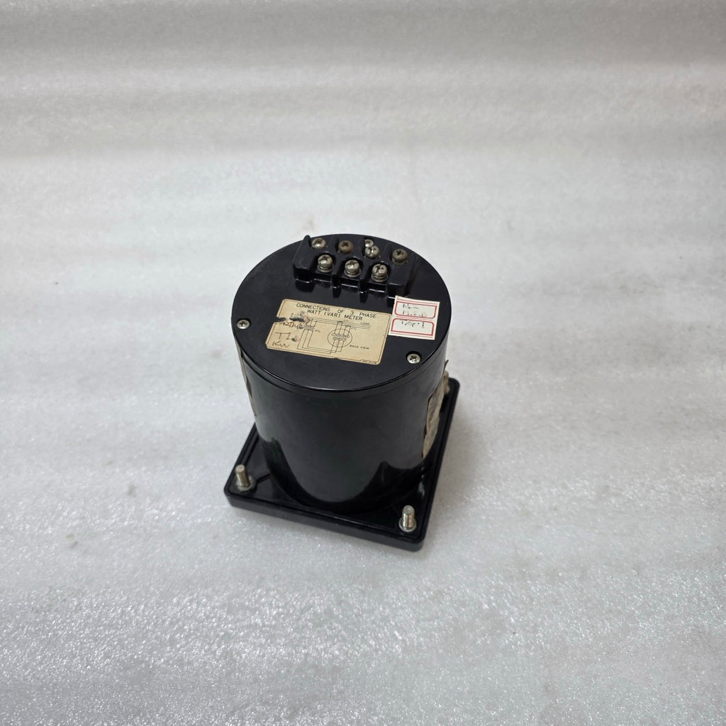 TOYO KEIKI EVF-11N 0–4500 KW ANALOG POWER METER PT 460/115V CT 6000/5A