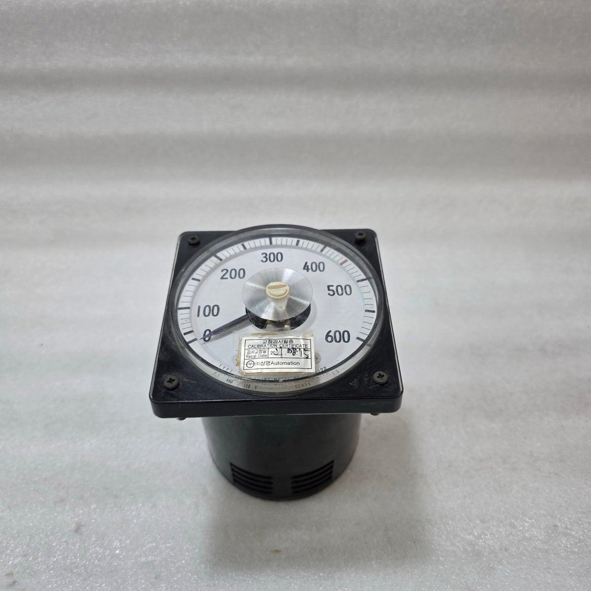 TOYO KEIKI AVF-11 AC VOLTMETER PANEL METER (0–600 V, PT 460/115V)