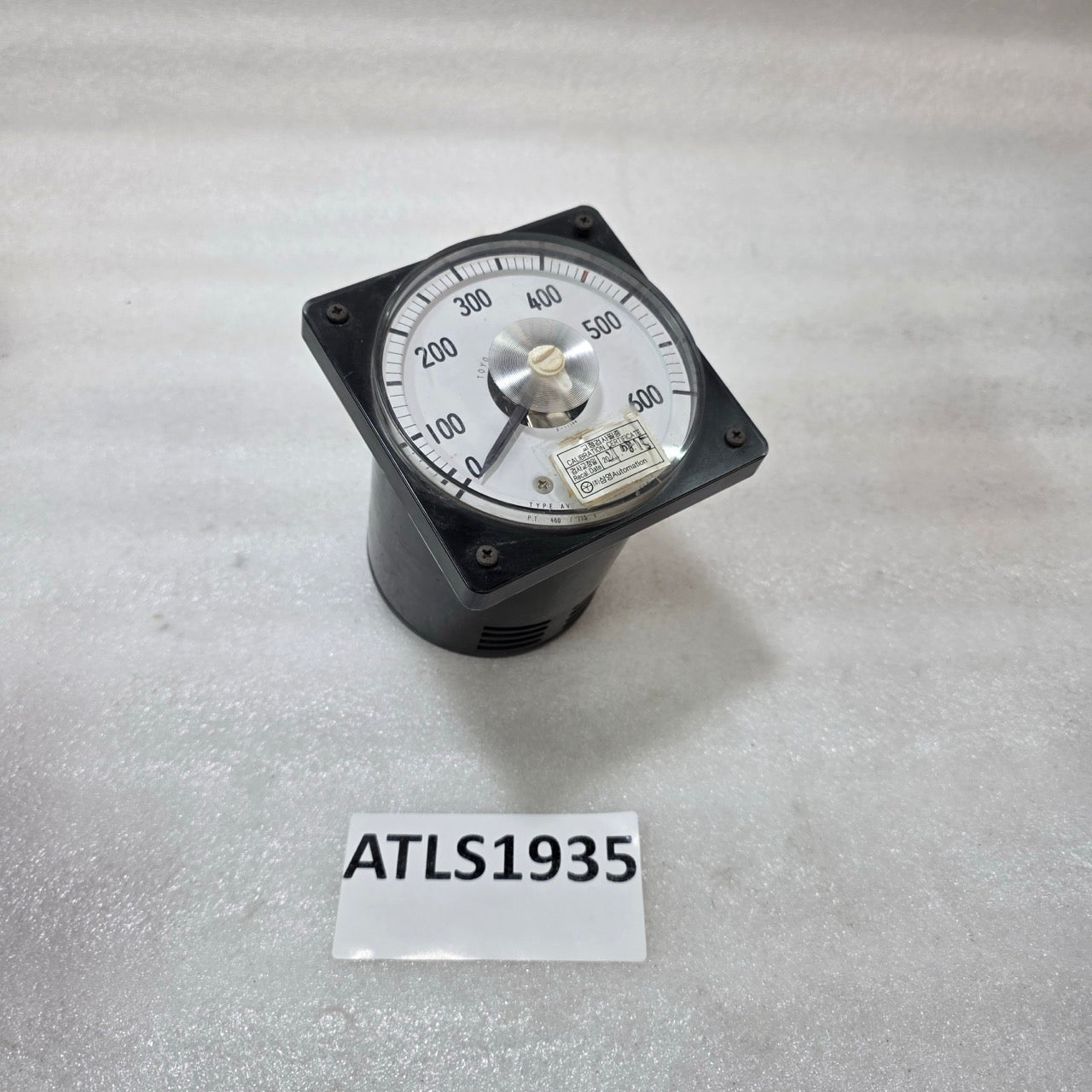 TOYO KEIKI AVF-11 AC VOLTMETER PANEL METER (0–600 V, PT 460/115V)