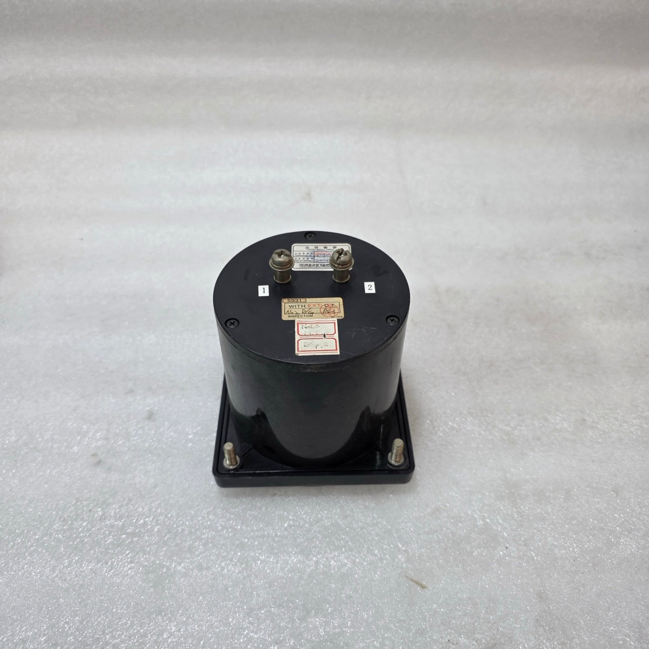 TOYO KEIKI SEVF-11 AC AMMETER PANEL METER DUAL CT 6000 - 1500/5A