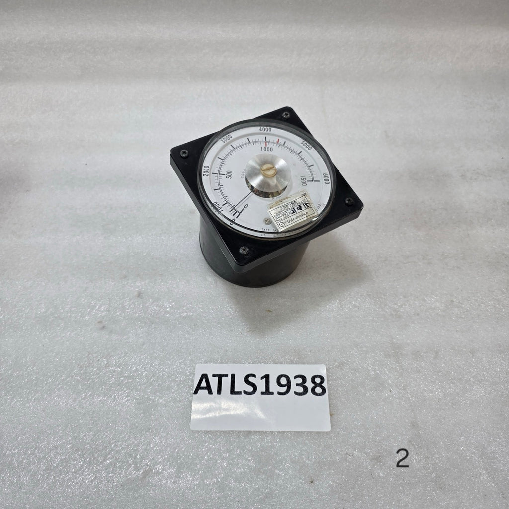 TOYO KEIKI SEVF-11 AC AMMETER PANEL METER DUAL CT 6000 - 1500/5A