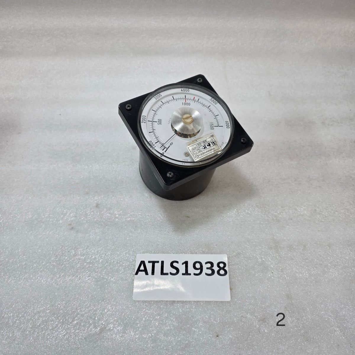 TOYO KEIKI SEVF-11 AC AMMETER PANEL METER DUAL CT 6000 - 1500/5A
