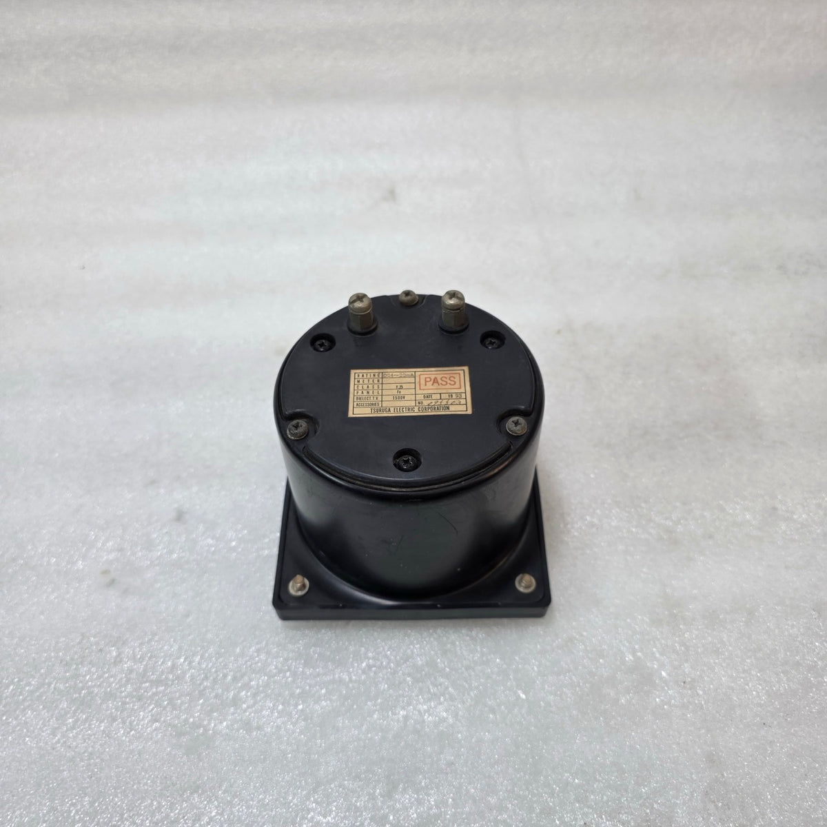 TSURUGA ELECTRIC TMW-4B O₂ ANALYZER METER 0–25% OXYGEN PANEL MOUNT 4–20MA