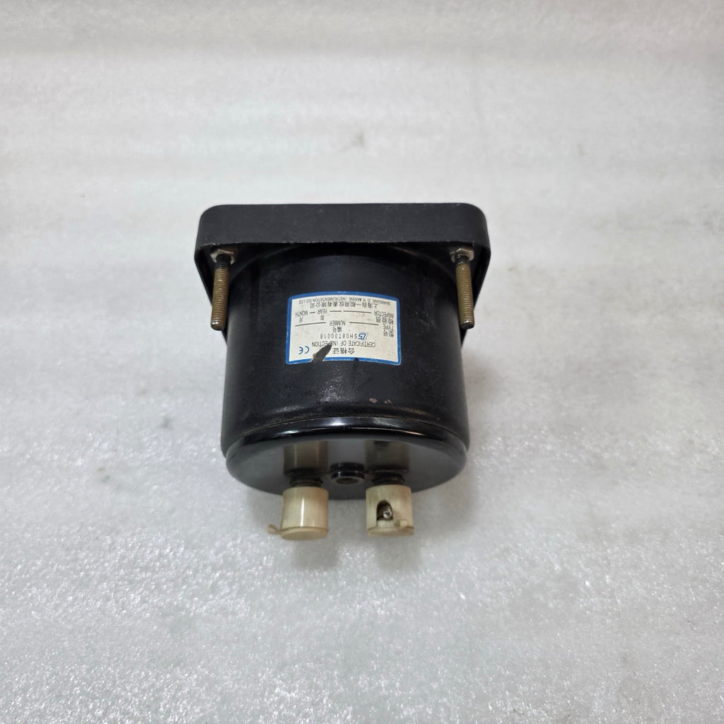 SHANGHAI ZI YI MARINE INSTRUMENT 45C3-V 0–3000A ANALOG AMMETER 10V PANEL METER