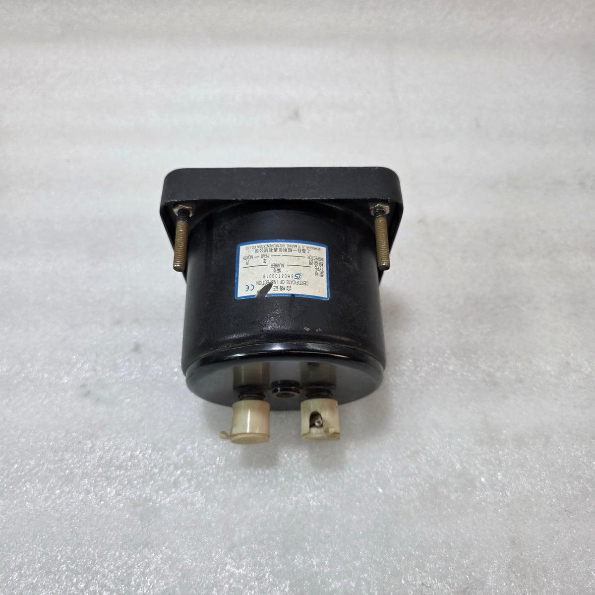 SHANGHAI ZI YI MARINE INSTRUMENT 45C3-V 0–3000A ANALOG AMMETER 10V PANEL METER